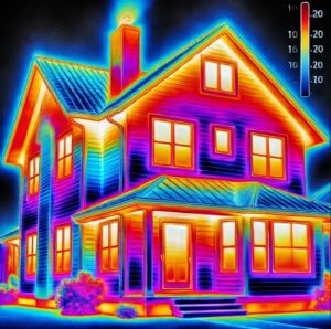 Thermal Imaging of House 